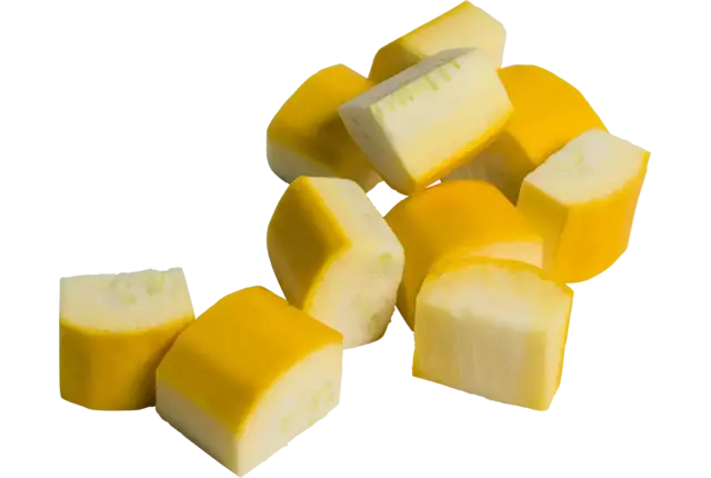 Courgette geel brunoise 30mm bulk